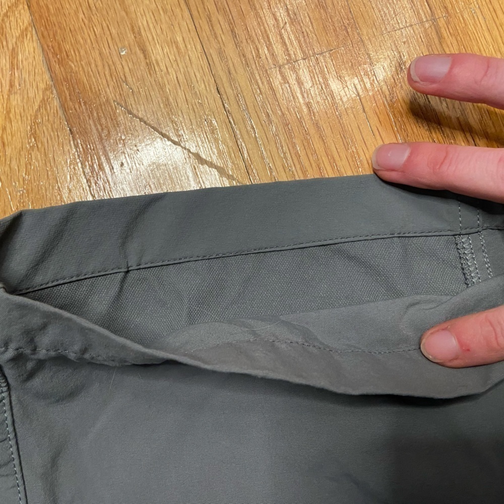 REI Co-Op Screeline Pants in Grey Size 12 *altered‎ to capri length* - Picture 9 of 12